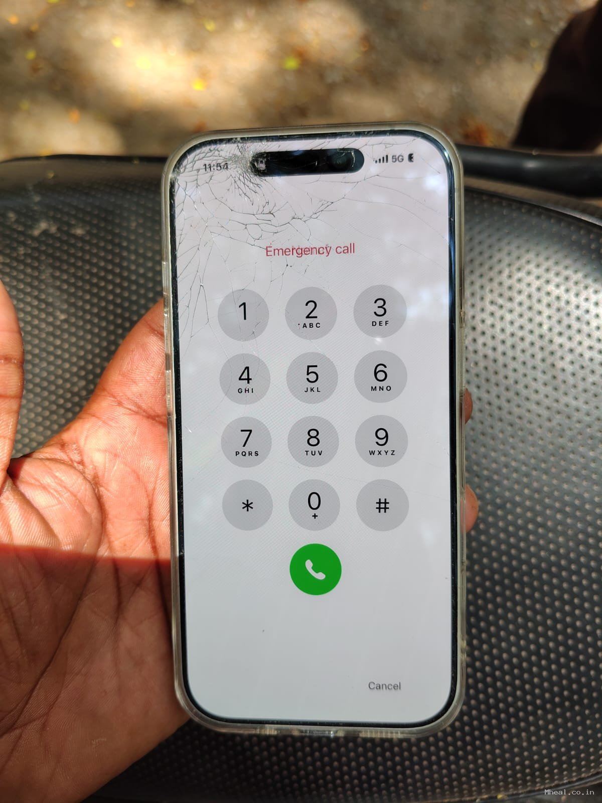 Cracked Screen Example